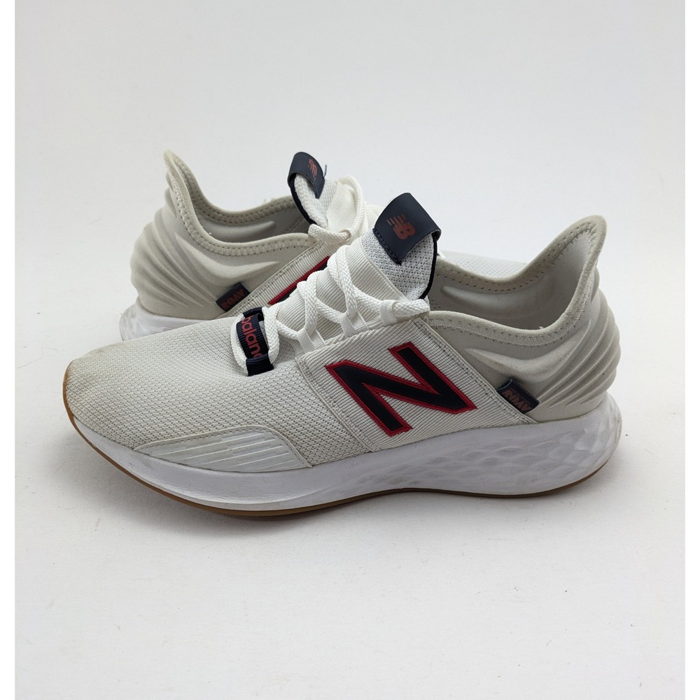Mens New‎ Balance Fresh Foam ROAV White Athletic Running Shoes MROAVSAM Size 9